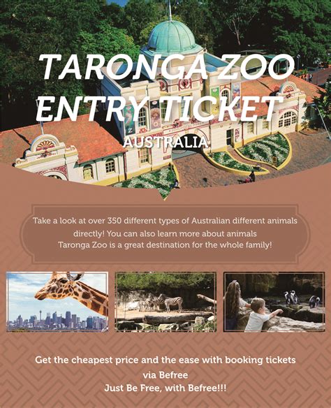 taronga zoo tickets